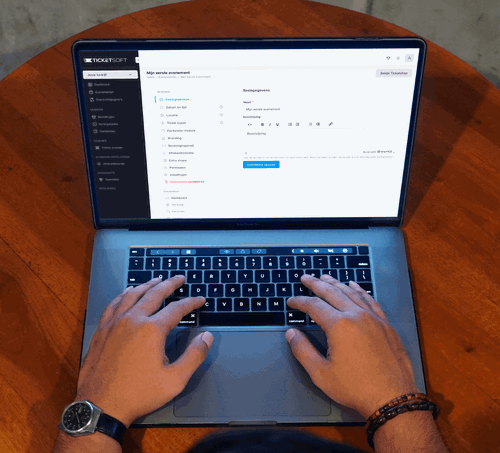 Event ticketing zonder beperkingen
