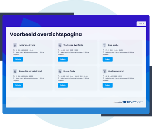 Evenementen organiseren