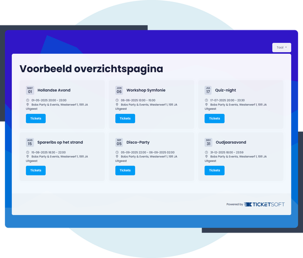 Evenementen organiseren