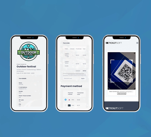 Snelle entree met onze ticketscanner