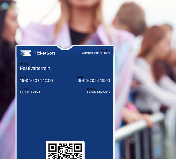 Razendsnelle ticketscanner voor evenementen