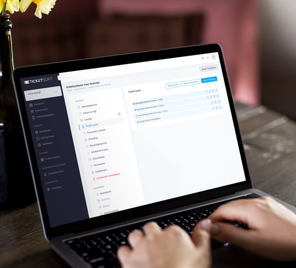 Compleet ticketsysteem voor festivals