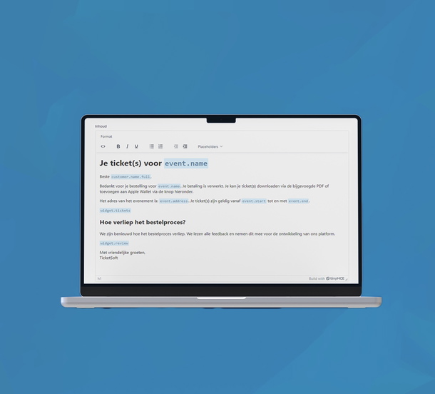 Online ticketsysteem voor meer conversie