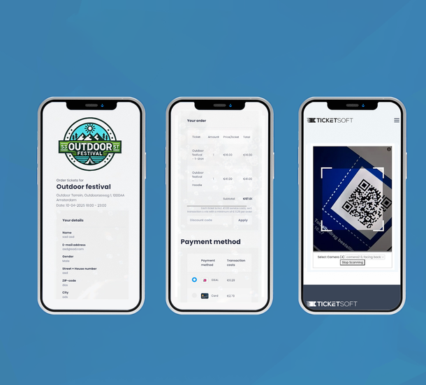 Ticketscanner en handscanners