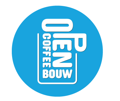 Logo Open Coffee Bouw #41 Innovate or Die met de kracht van integrale klimaatconcepten, inleider René Nuijten van Jaga