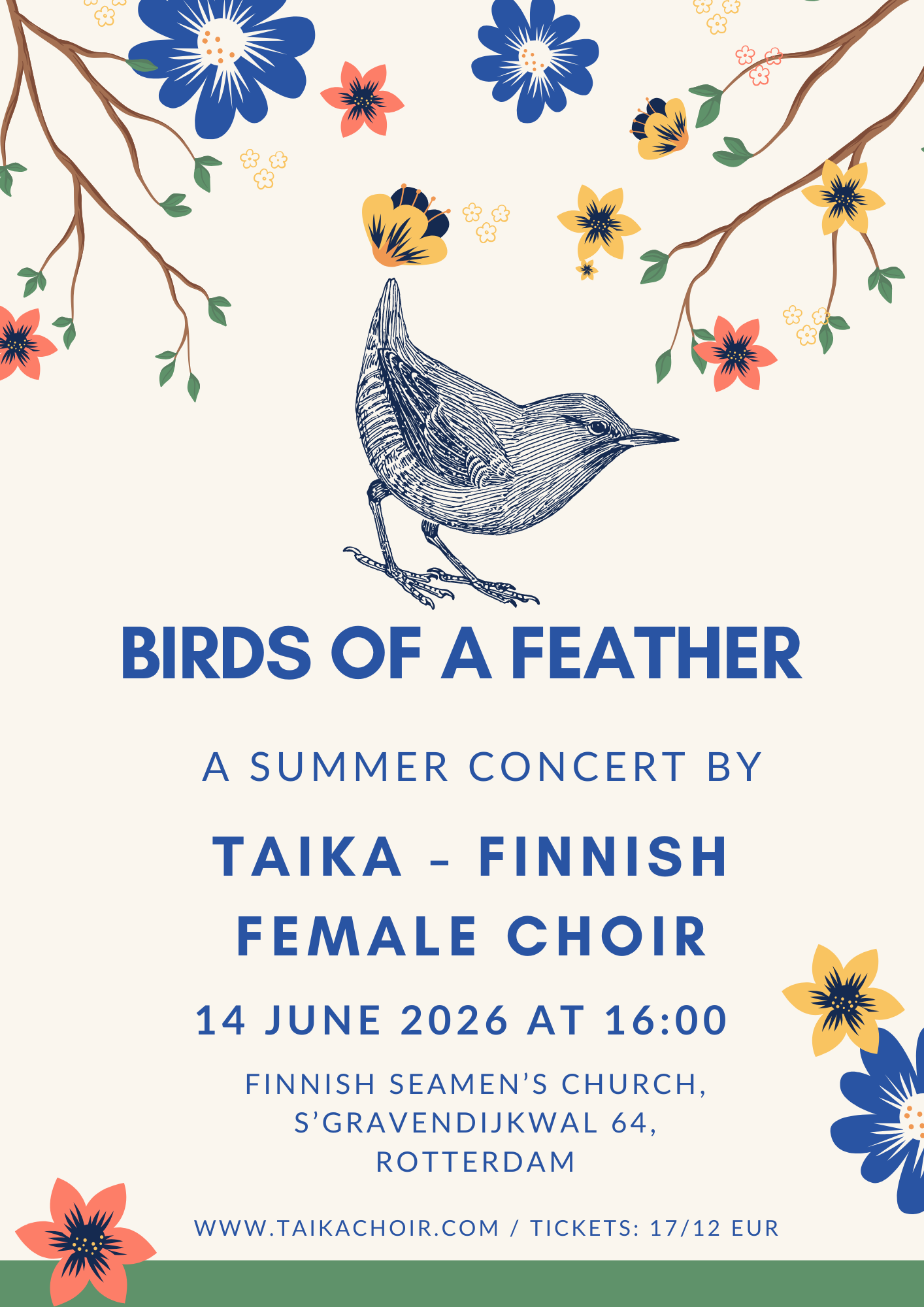 Logo Birds of a feather - Summer concert TAIKA