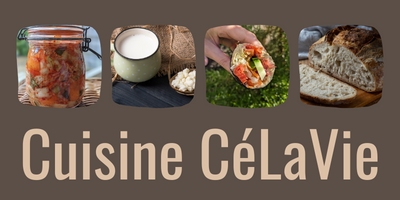 Logo Cuisine CéLaVie - Fermented foods - Workshops & Masterclasses