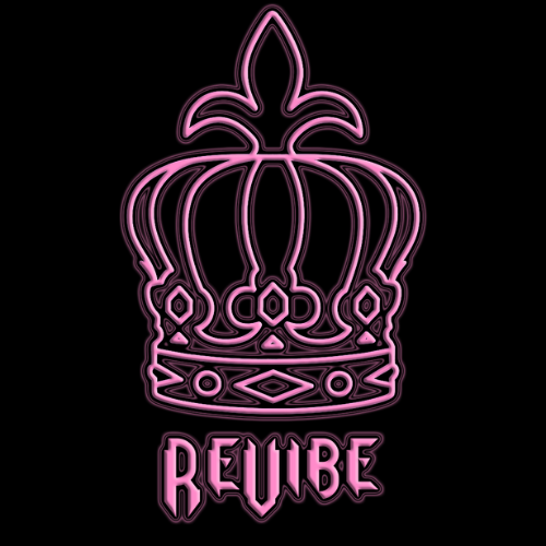 Logo ReVibe - Retro Grooves, Maximale Moves.