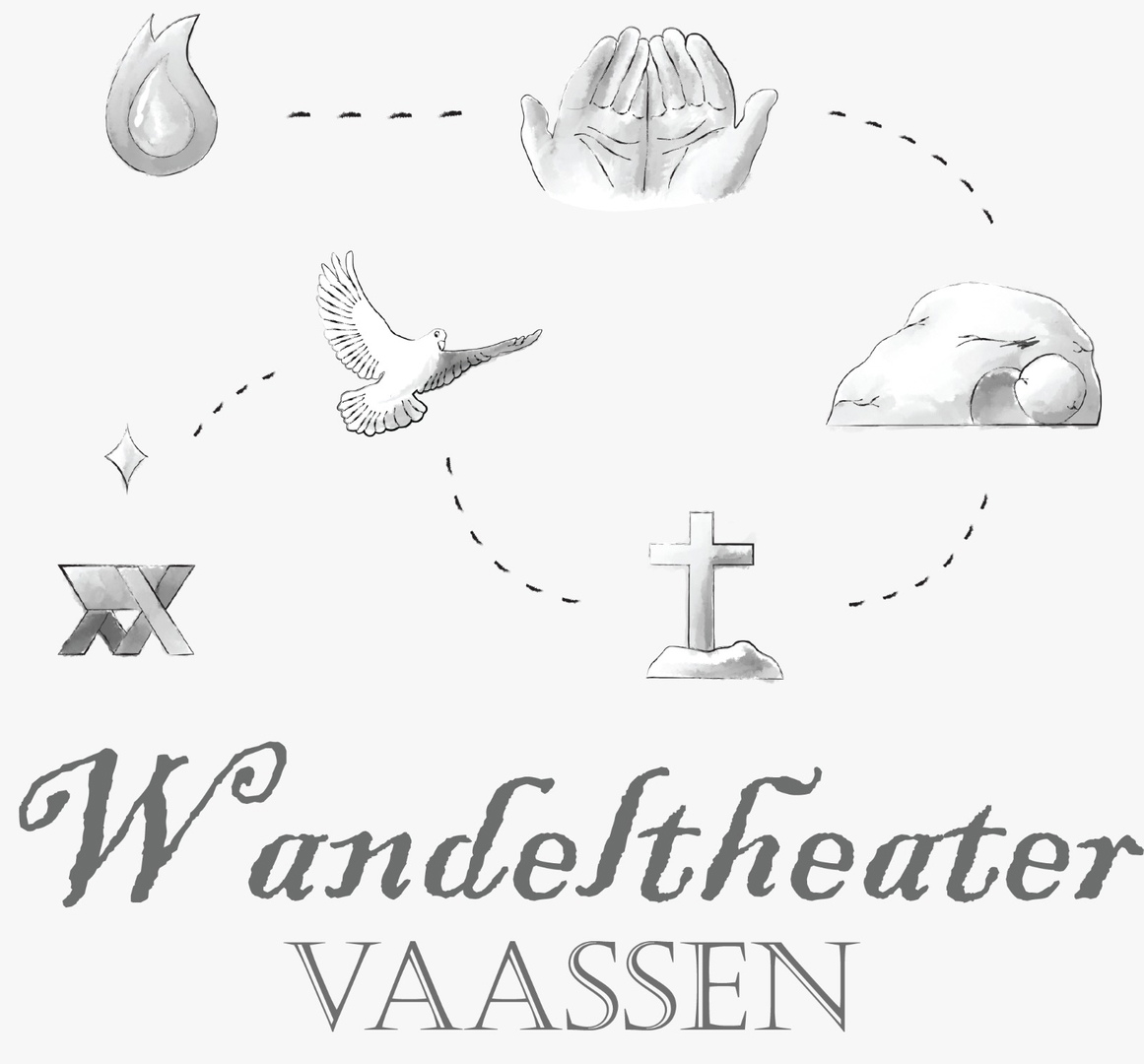 Logo Wandeltheater Vaassen 2025